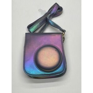 Heyday Iridescent Camera Bag Mini Crossbody Bag for Instant Camera